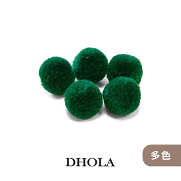 【多色】開司米圓絨球
