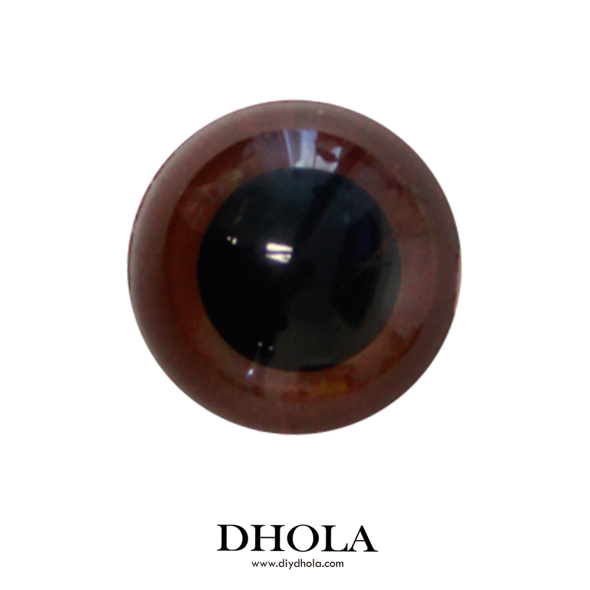 5MM螺絲型圓形水晶眼