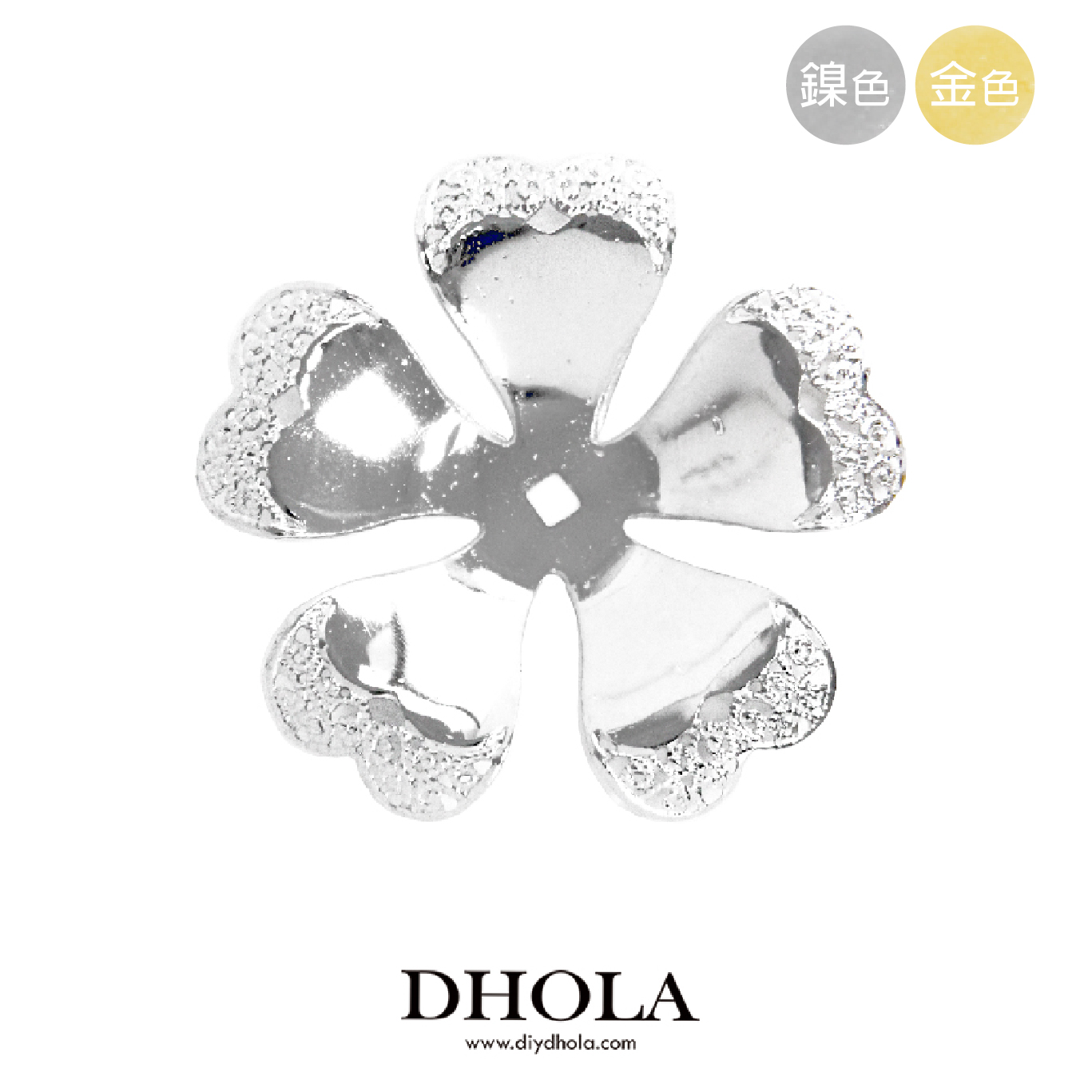 90*23MM【十字花長方塊】銅片