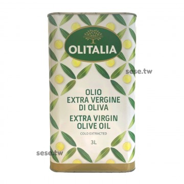 【Olitalia奧利塔】特級初榨橄欖油3L 鐵桶裝 (原裝食品級)