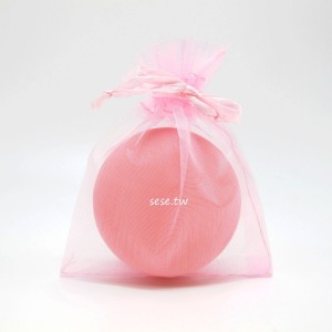 8*10粉紅雪紗袋-素色