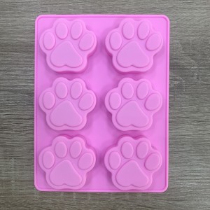 F015-平面貓爪六孔模