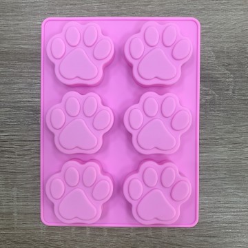 F015-平面貓爪六孔模