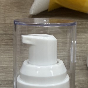 透明真空壓瓶 (常規頭) (乳液瓶)