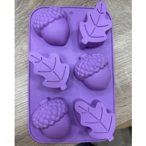 F022-團圓富貴月餅六孔模