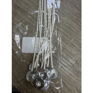 花線 過蠟燭芯 (附鐵拖) (過大豆蠟) 10入
