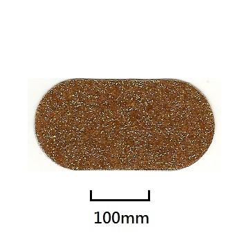 金蔥粉-1/128 五彩螢光桔紅 R610