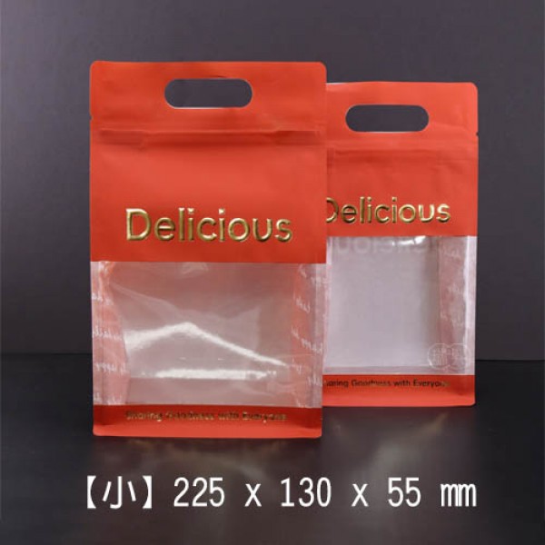 可口八面封方底夾鏈立袋(50入/包)