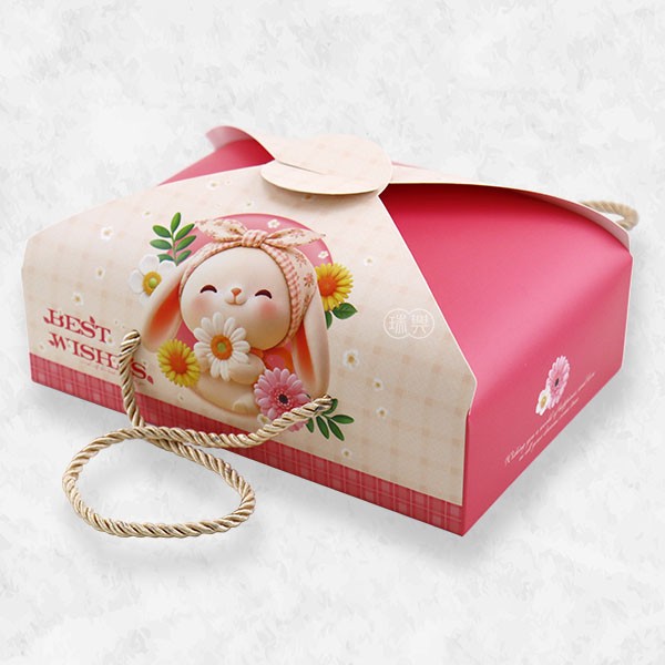 【預購】花暖 6入雙扣手提禮盒+內襯 (400組/箱)