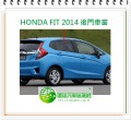 HONDA FIT 2014 右後門車窗
