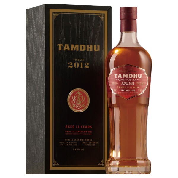 Tamdhu 2012 No.40818 美洲橡木桶 高地區 單一酒廠 純麥 威士忌