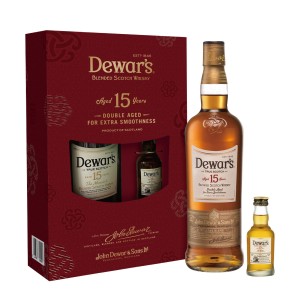 Dewar's 15年 威士忌禮盒 x 12年 迷你酒