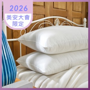 義大利La Belle《立體車邊抑菌可水洗羽絲絨枕》六入組