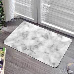 義大利La Belle《雲霧之森》抗菌可水洗軟式珪藻土強效吸水地墊 60*39CM