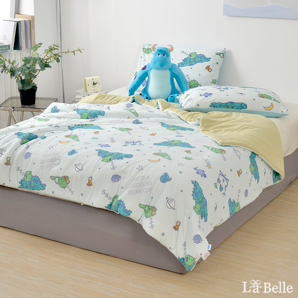 義大利La Belle《Disney-怪獸檸檬塔》活性益生菌抗敏365天懶懶被--180*200cm