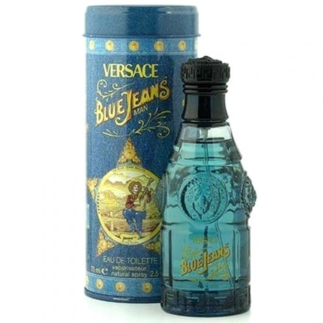 versace 凡赛斯versace 凡赛斯 blue jeans 蓝可乐 中性淡香水 75ml