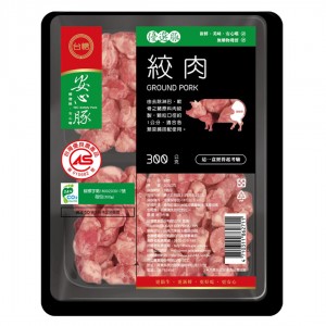 【台糖】台糖冷凍精製豬絞肉(300g/包)(8673)
