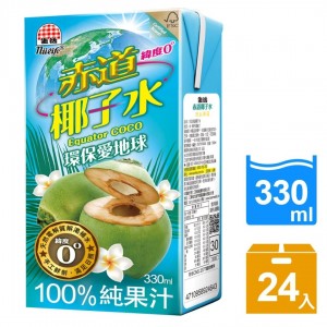 【生活】赤道椰子水330mlx24入/箱