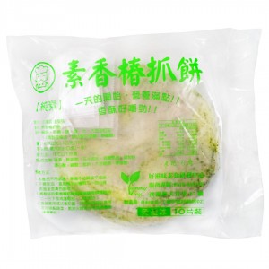 【好滋味】素香椿抓餅10片入(1400g)