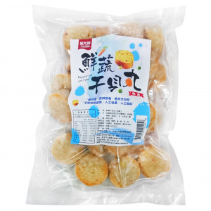 【祥榮】易大師鮮蔬干貝丸 (600g)