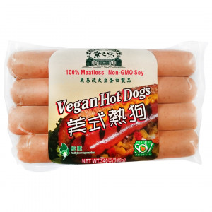 【齋之味】純素美式熱狗 (340g) 8條狗