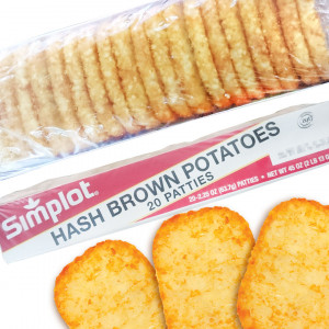 【Simplot】美國辛普勞四角薯餅(1270g / 每盒20片入)