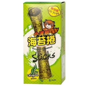【稑禎】泰國小浣熊海苔捲 (醬燒原味8入) (24g)