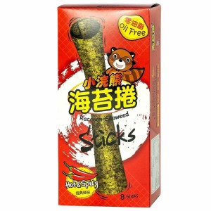 【稑禎】泰國小浣熊海苔捲 (經典辣味8入) (24g)