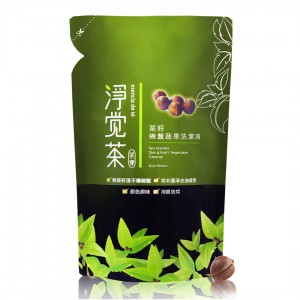 【茶寶】淨覺茶居家清潔 - 茶籽蔬果碗盤洗潔液補充包(700ml)