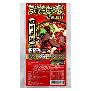【強強滾】四川麻辣火鍋湯料(湯頭湯底調味)(80g)