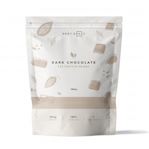 【Body Goals】多效豌豆蛋白飲大包裝(醇黑可可)(1860g附量匙)