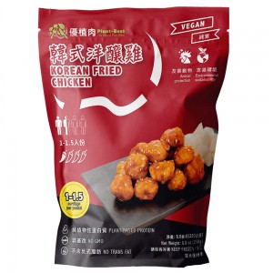 【優植肉】韓式洋釀雞 優質肉純素G丁 (250g/約15塊/含佐醬包)