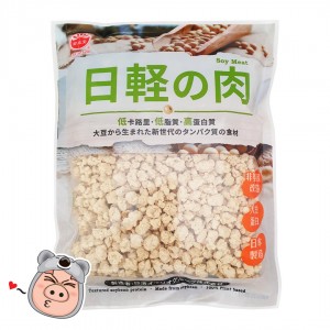 【日清】日本粒狀大豆蛋白素肉丁 日輕之肉 大豆素肉粒 素碎肉 素肉丁(300g)