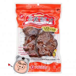 【大富】辣味素魷魚片 辣魷魚素肉乾 辣魷魚素肉片(120g)