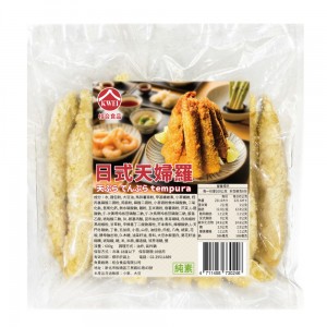 【桂合】日式天婦羅 酥炸天婦羅蝦 日式素炸蝦 炸甜不辣 炸蝦天婦羅 (600g/12條入)