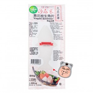 【九鼎素華】全素沙西米 素花枝 素生魚片 素刺身 (230g)