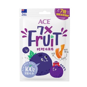 【ACE】紐西蘭 斑斑水果條 黑醋栗奇亞籽 7倍新鮮水果製成 (32g)
