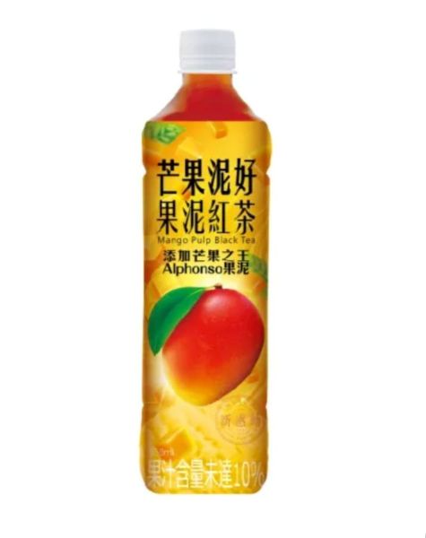 【生活】芒果泥好 果泥紅茶550ml(24入/箱 TQF微笑標章)
