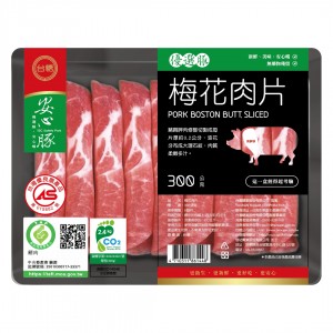 【台糖】台糖冷凍梅花豬肉片(300g/包)(861D)
