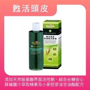 【台糖】台糖詩夢絲甦活頭皮胺基酸洗髮精(新包裝豬膽洗髮精)(300g/瓶)(6711)