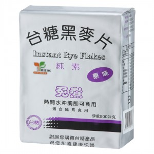 【台糖】台糖黑麥片(500g/袋)(9002)