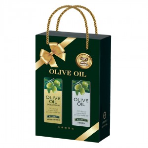 【台糖】台糖富貴橄欖油禮盒(特級初榨橄欖油500ml+橄欖油500ml瓶/禮盒)(G952627)