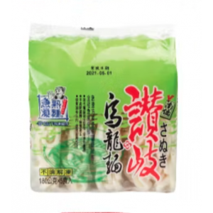 【賣魚的家】 水澤烏龍麵 (200g/5入/包) 共3袋組