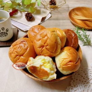 【賣魚的家】 爆漿奶油餐包 (350g/10粒/包) 共20包組