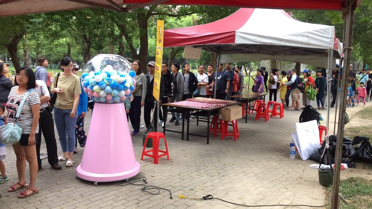 土地公文化節 水晶球扭蛋機 X 東昇電玩