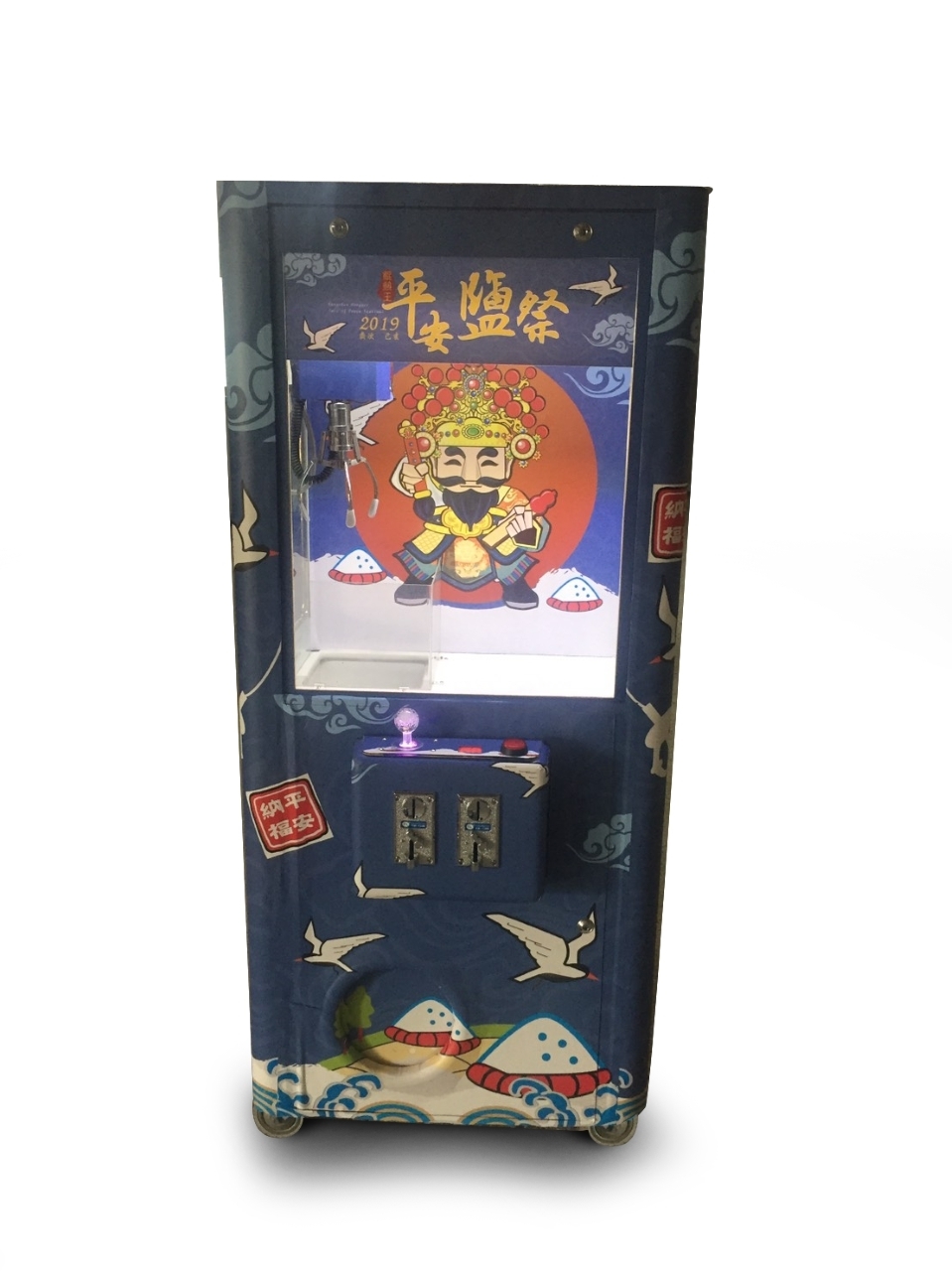 2019鯤鯓王平安鹽祭 客製化包圖娃娃機X東昇電玩