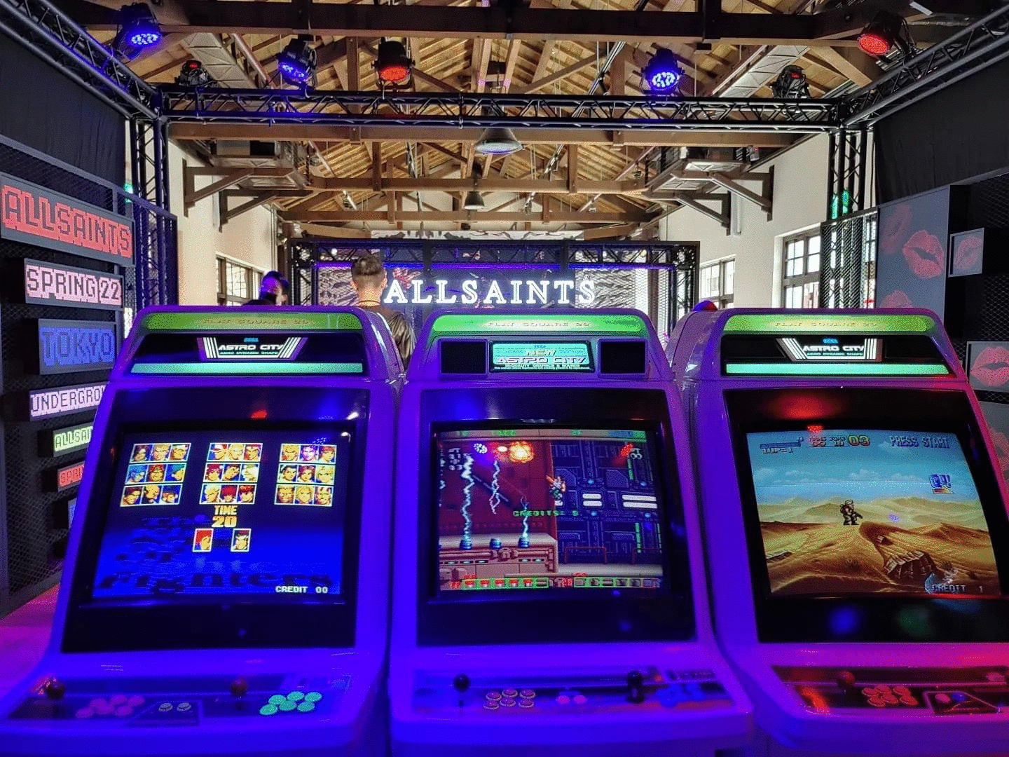 ALLSAINTS 風格特展 頭D8賽車 復古搖桿台X東昇電玩