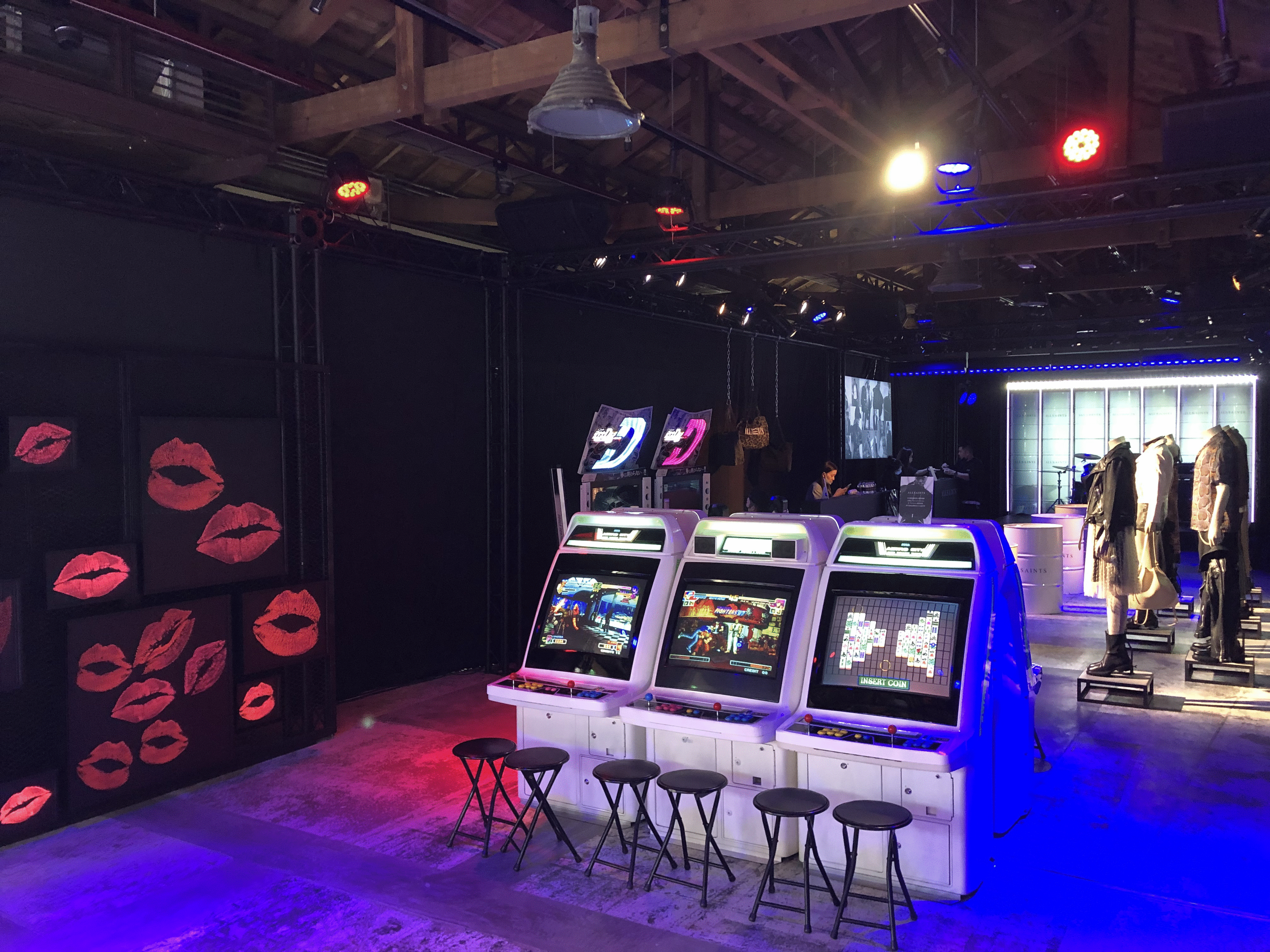 ALLSAINTS 風格特展 頭D8賽車 復古搖桿台X東昇電玩