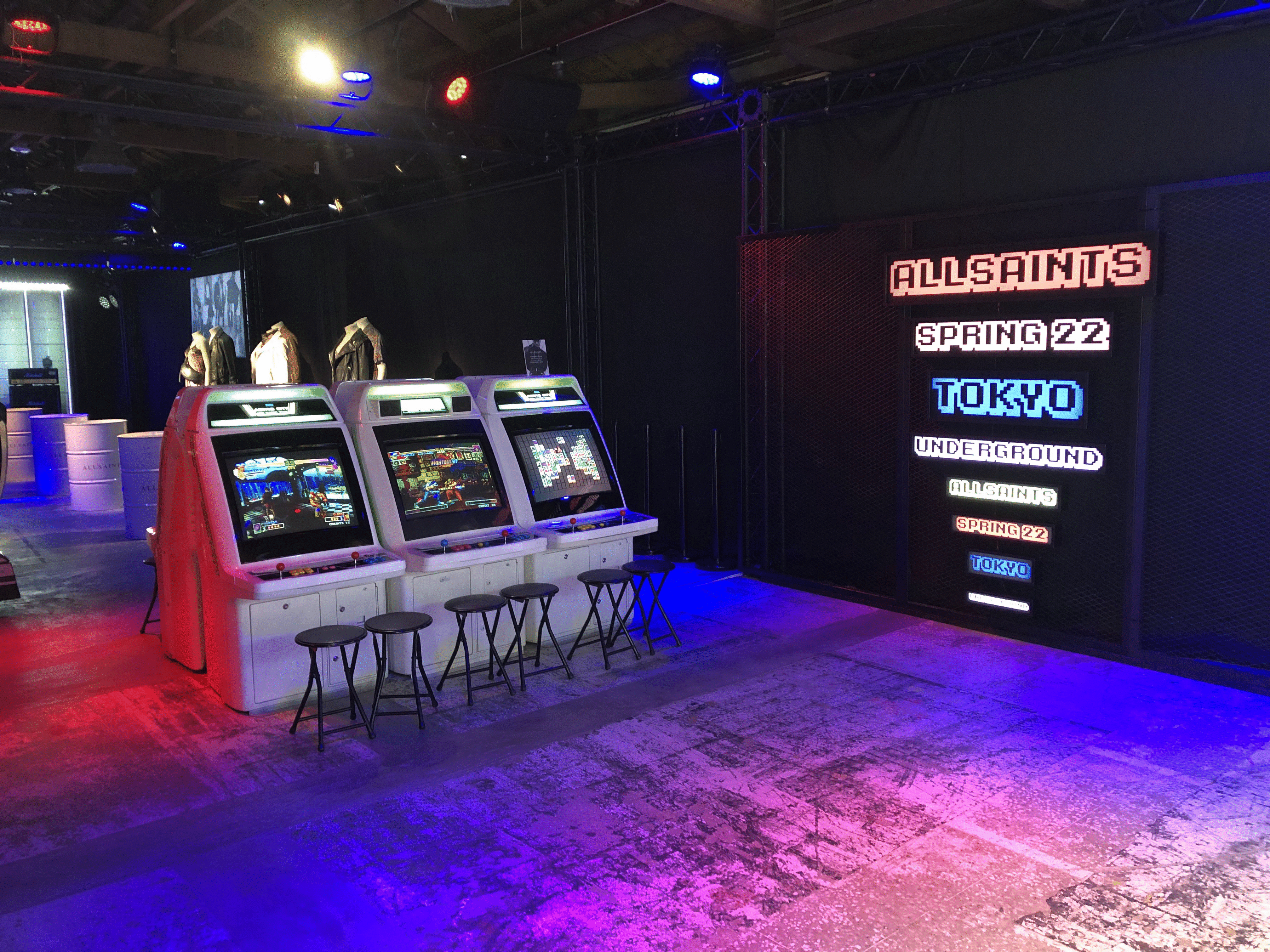 ALLSAINTS 風格特展 頭D8賽車 復古搖桿台X東昇電玩