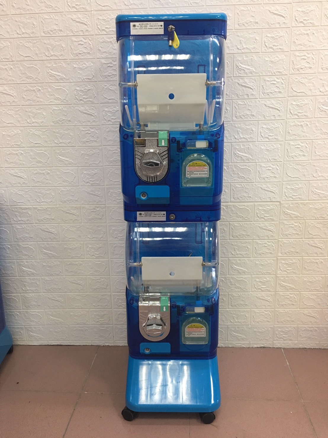 透明款雙層扭蛋機